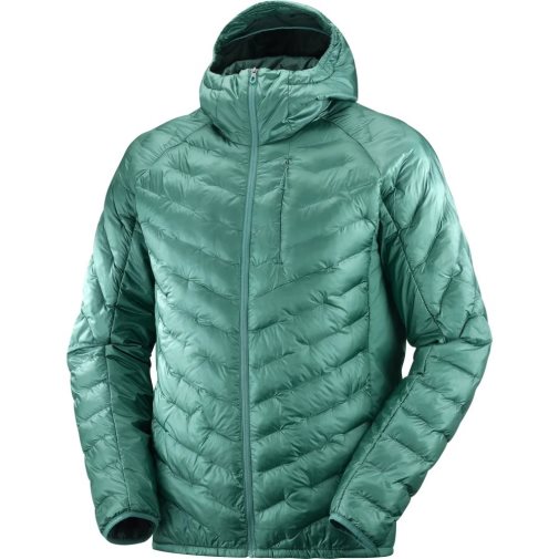 Green Salomon Outline Primaloft Men's Insulated Jackets | PH 13852J